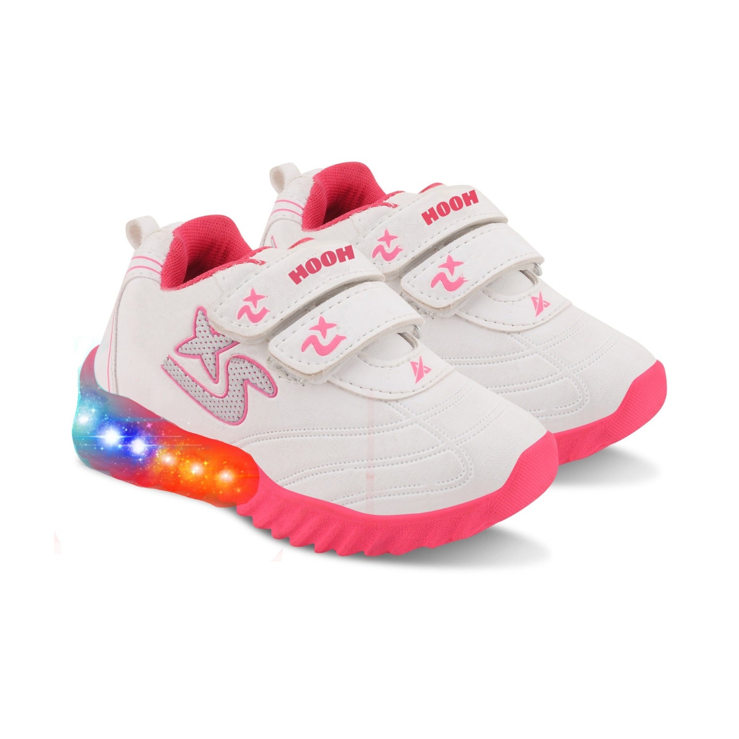 Red Colored Kid’s Unisex LED Shoes