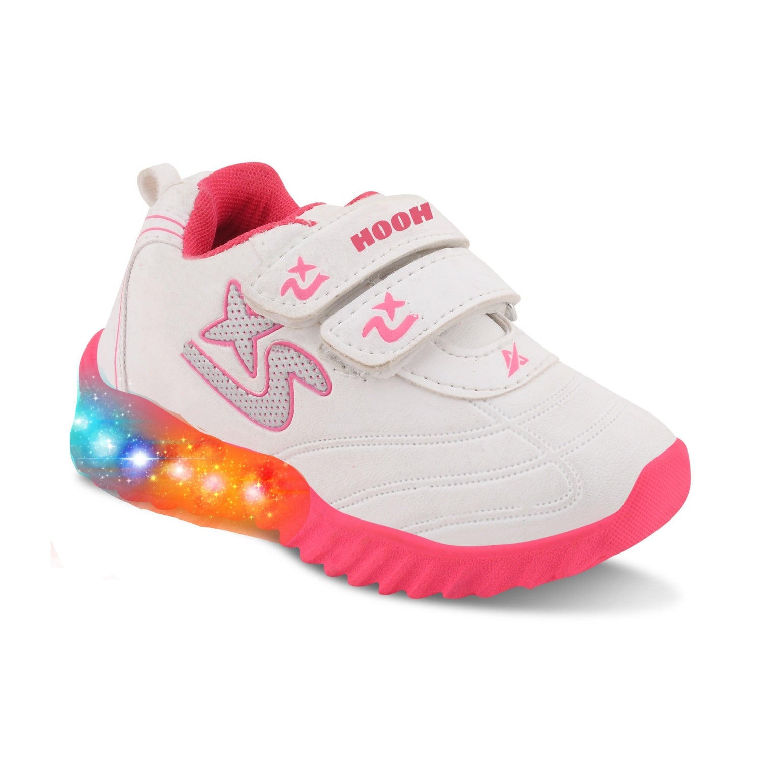 Red Colored Kid’s Unisex LED Shoes
