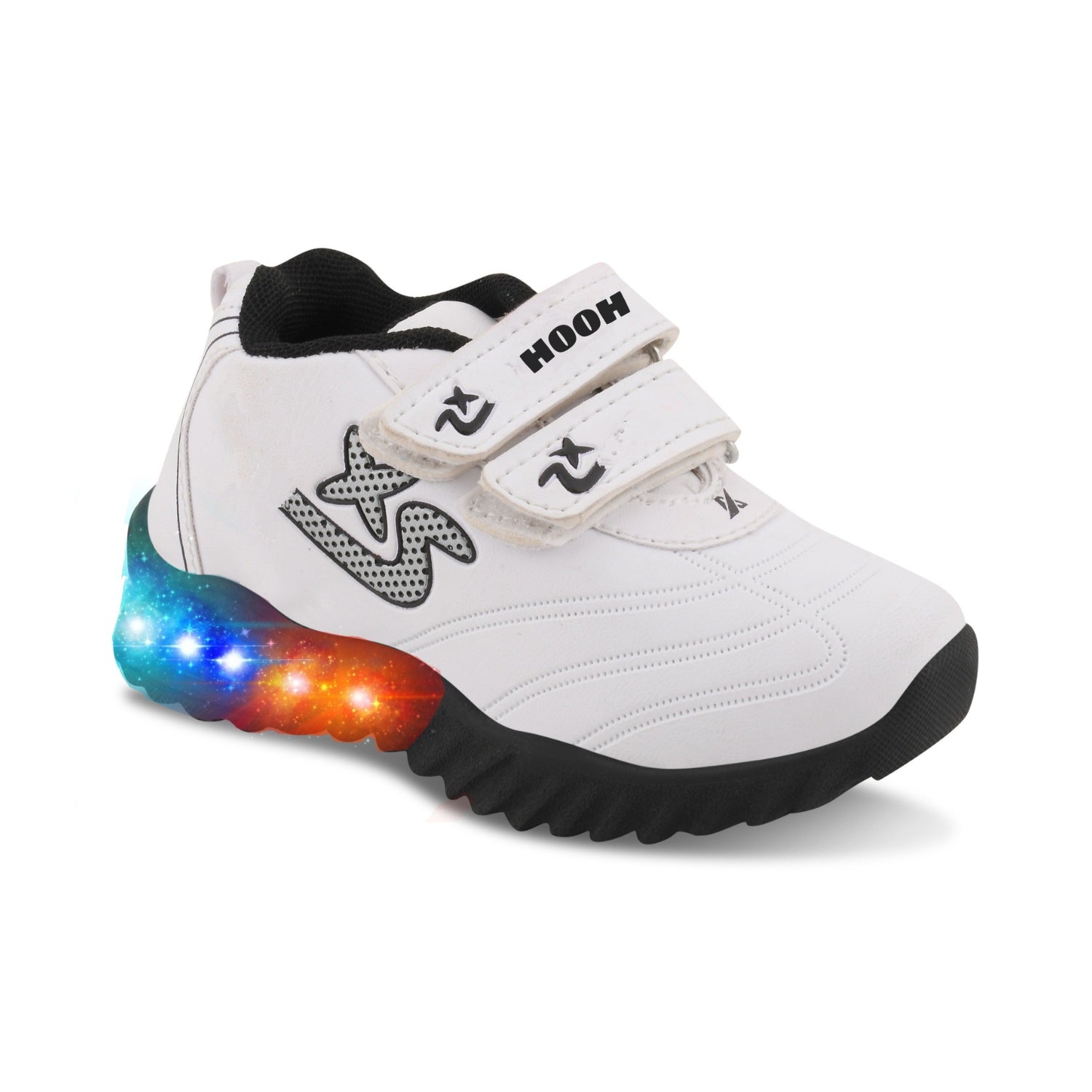 Red Colored Kid’s Unisex LED Shoes