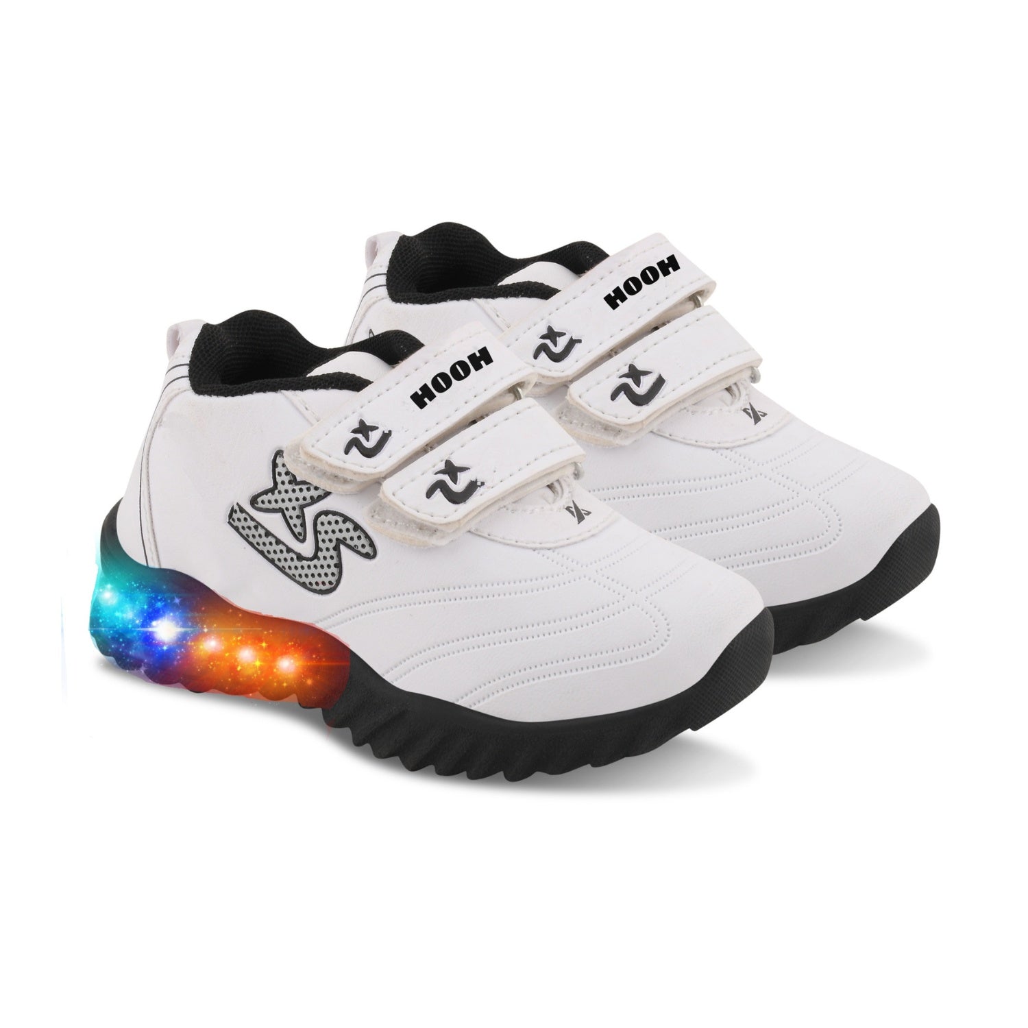 Red Colored Kid’s Unisex LED Shoes