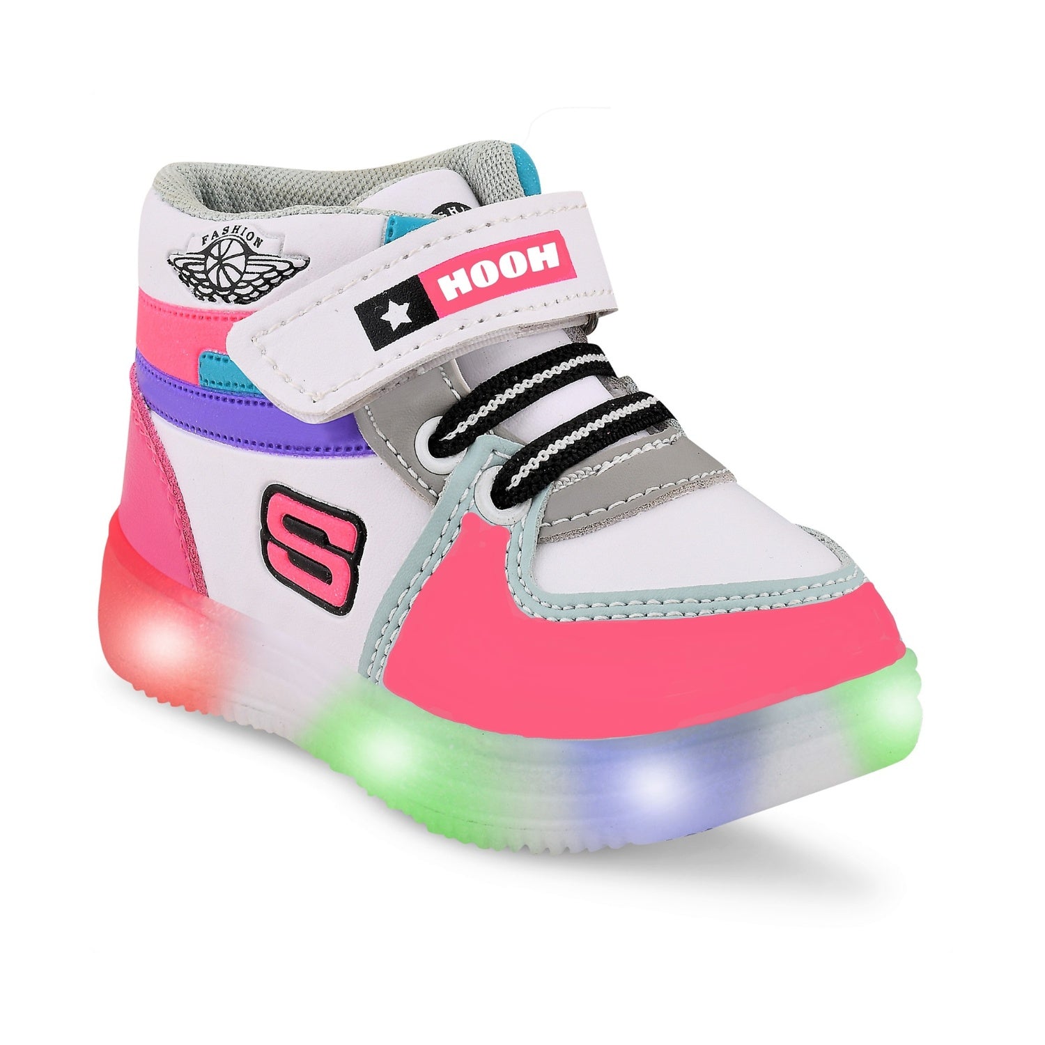 HOOH kids  Colored Kid’s Unisex Nitro LED Shoes