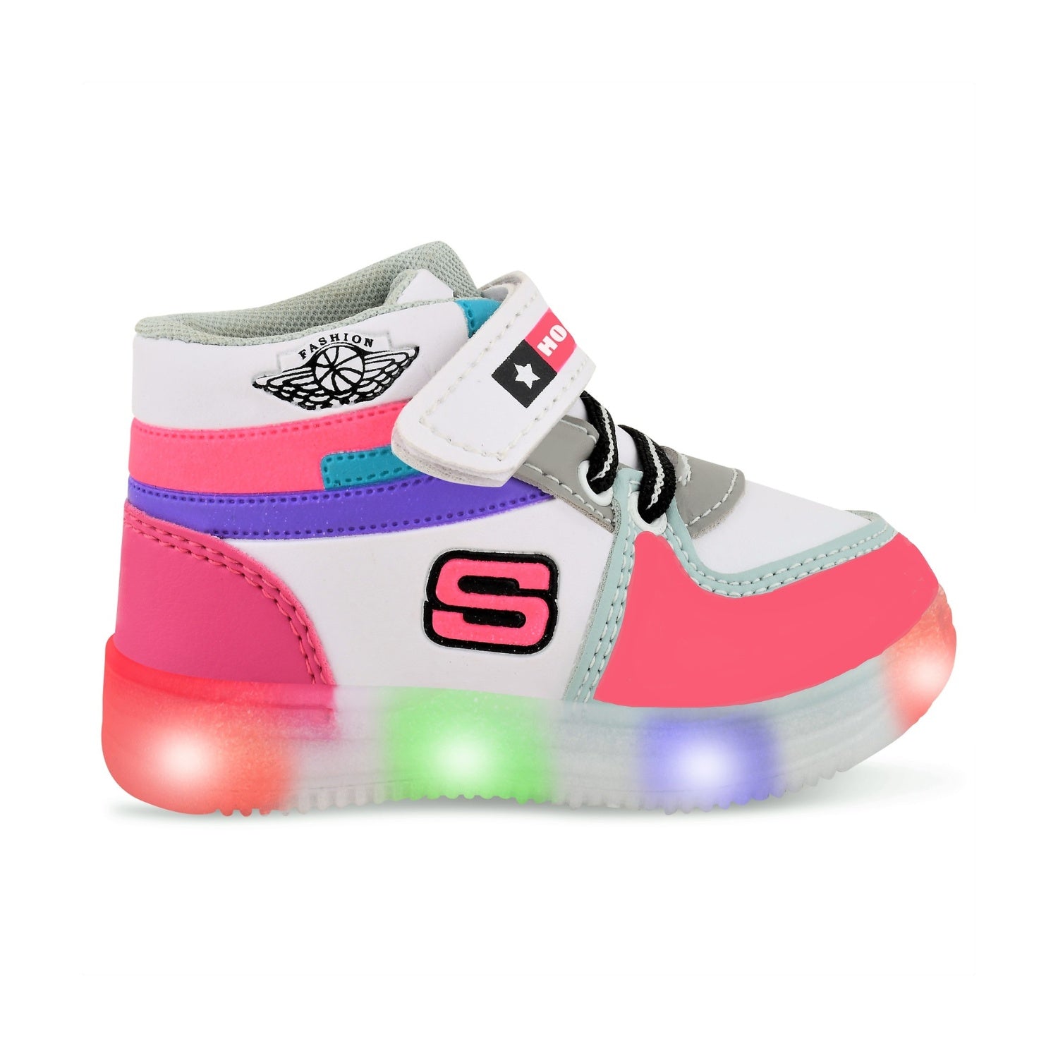 HOOH kids  Colored Kid’s Unisex Nitro LED Shoes