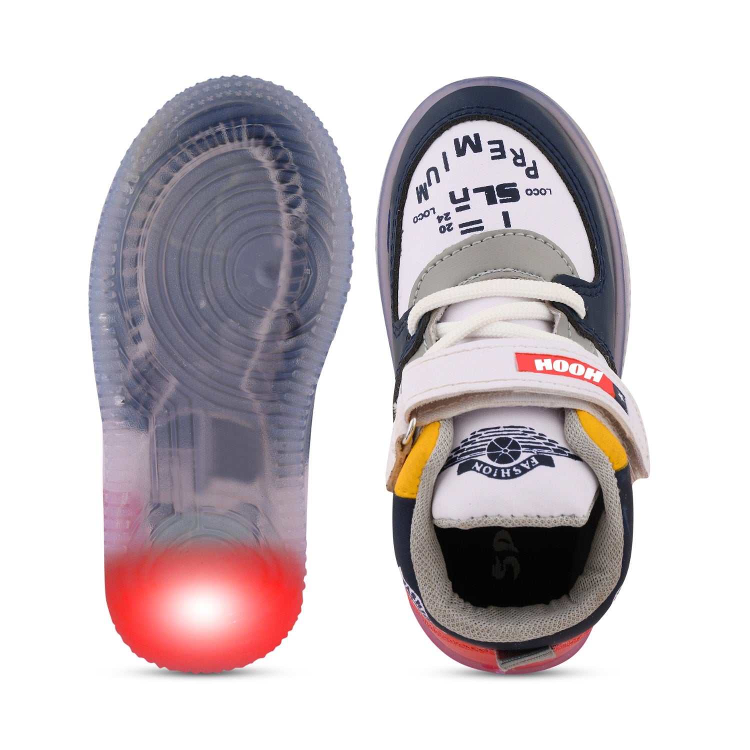 HOOH kids  Colored Kid’s Unisex Nitro LED Shoes