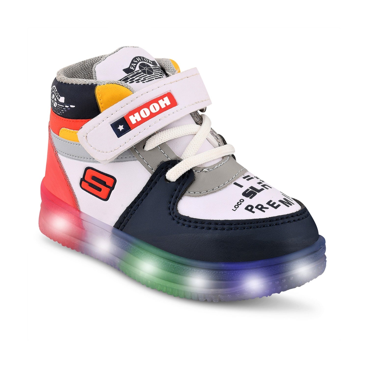 HOOH kids  Colored Kid’s Unisex Nitro LED Shoes