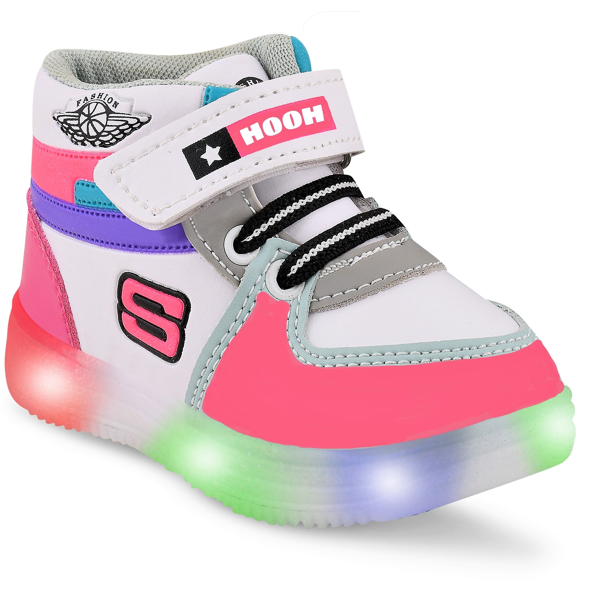 Latest Kids shoes for boys and girls NITRO Fashion LED Light  Shoes 0 months to 15 years