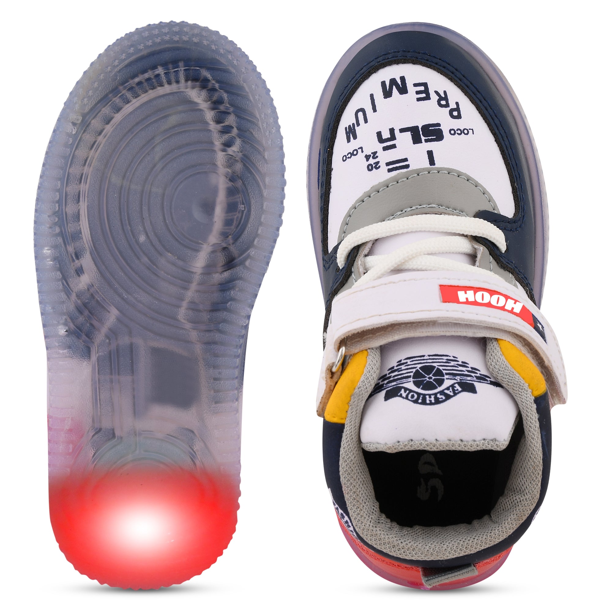 Latest Kids shoes for boys and girls NITRO Fashion LED Light  Shoes 0 months to 15 years