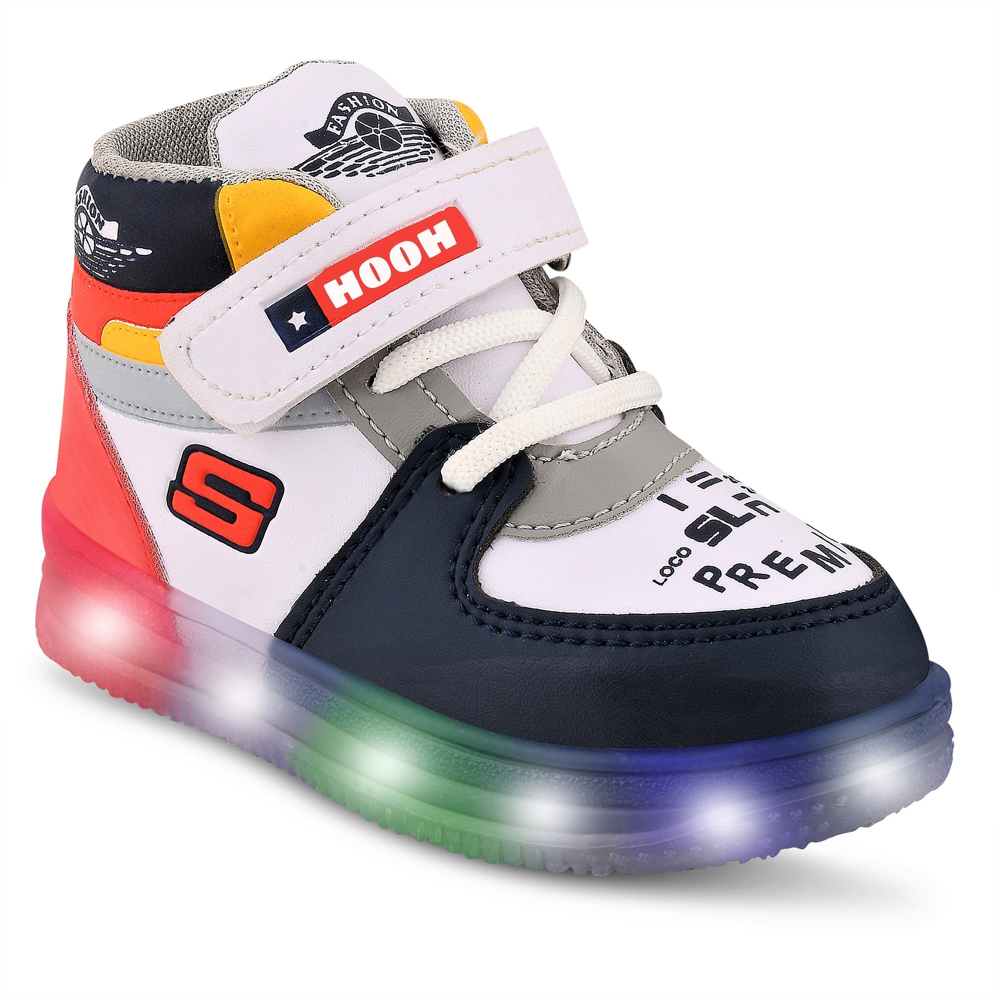 Latest Kids shoes for boys and girls NITRO Fashion LED Light  Shoes 0 months to 15 years