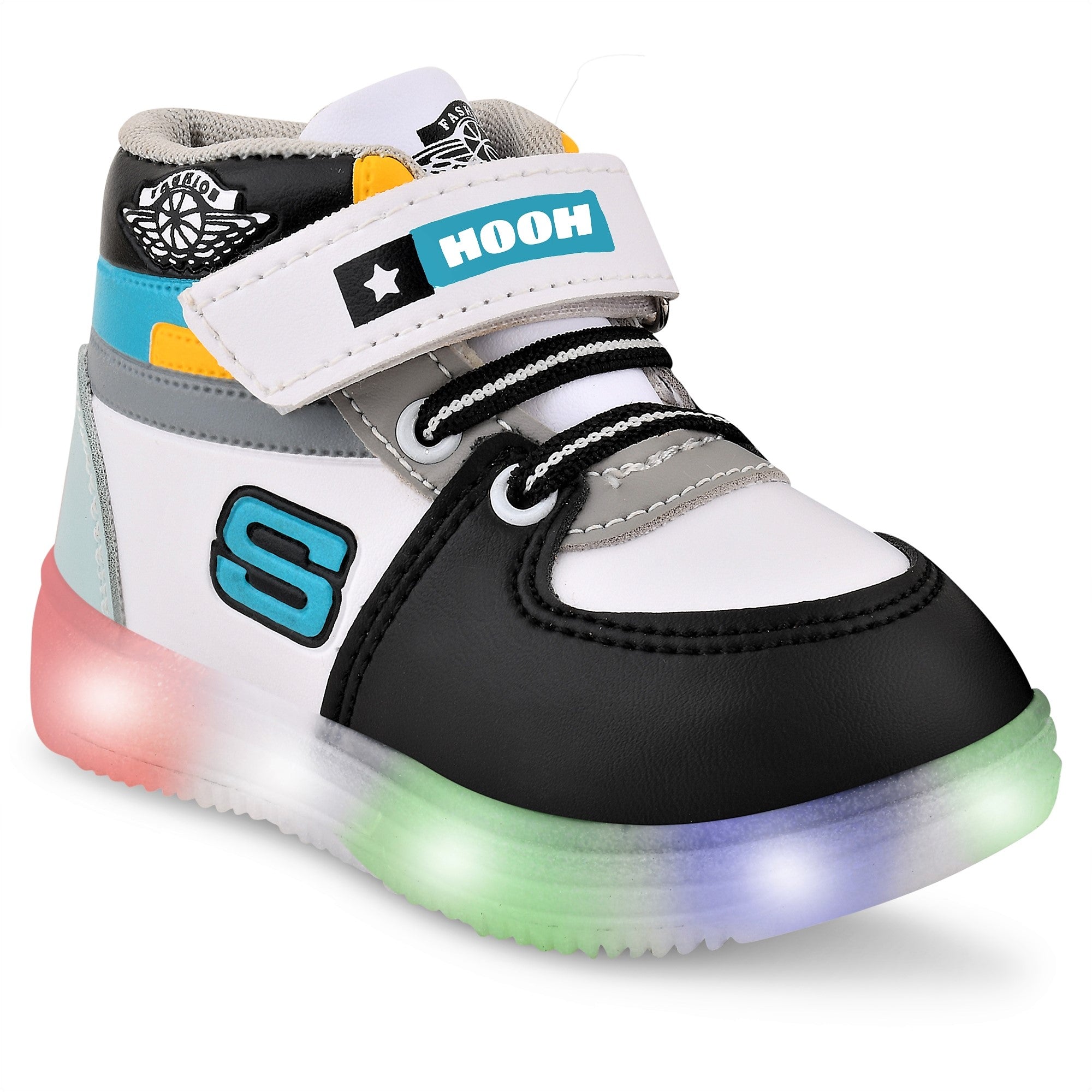 Latest Kids shoes for boys and girls NITRO Fashion LED Light  Shoes 0 months to 15 years