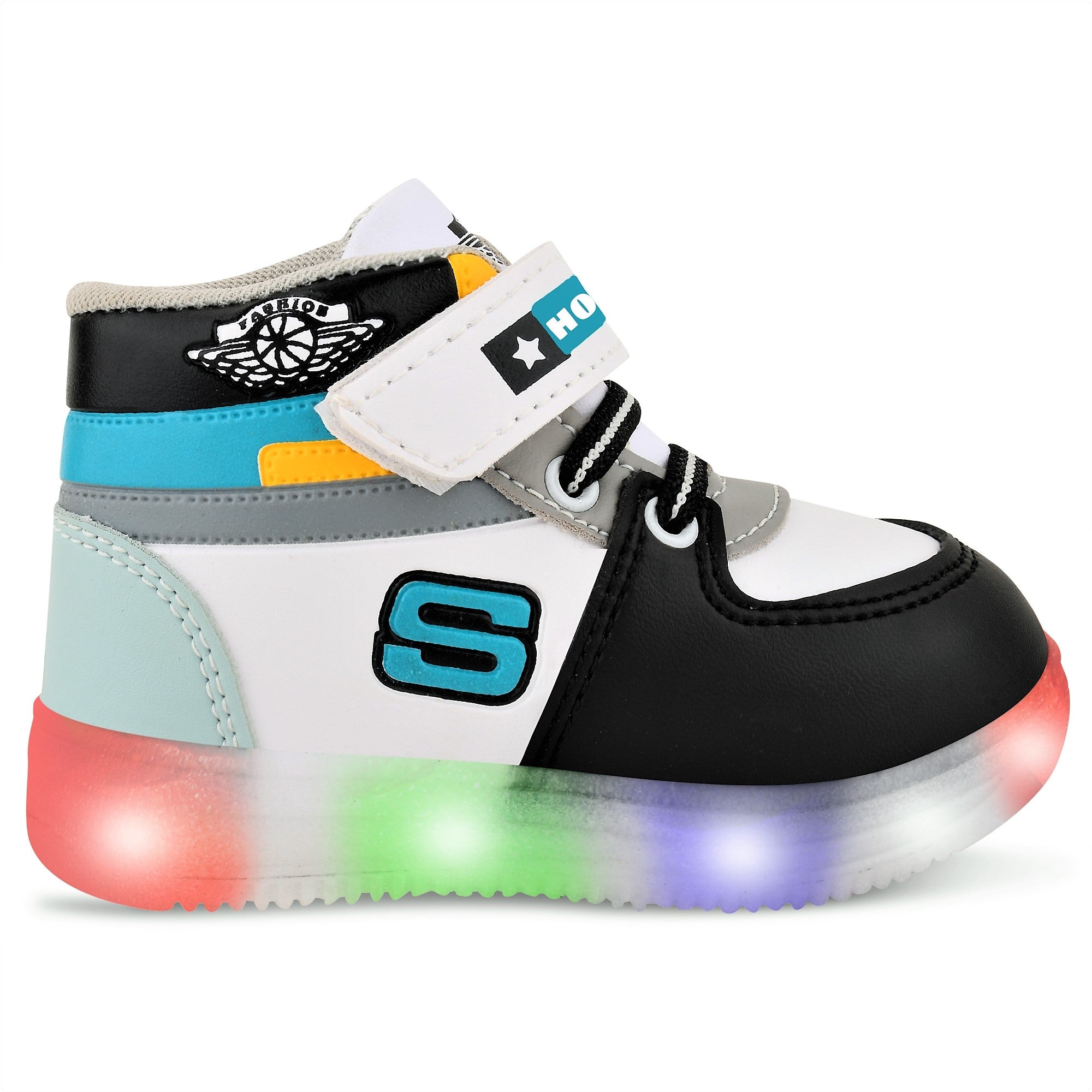 Latest Kids shoes for boys and girls NITRO Fashion LED Light  Shoes 0 months to 15 years