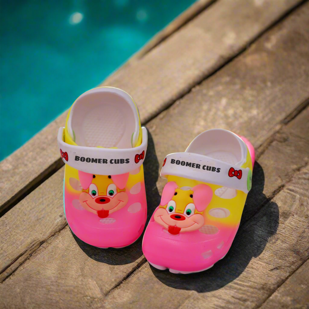 Pink Colored Kids Clogs and Sandals for Unisex