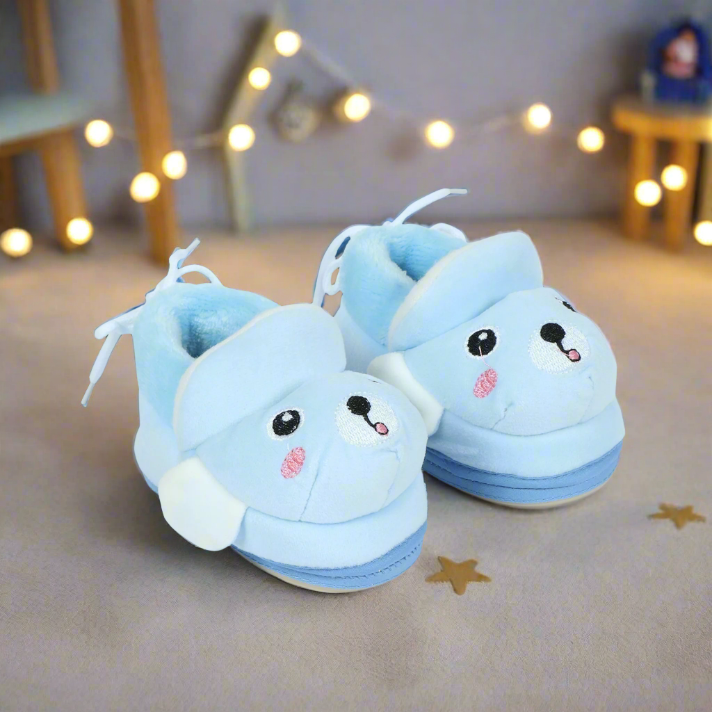 Booties Cum Socks For Unisex Babies