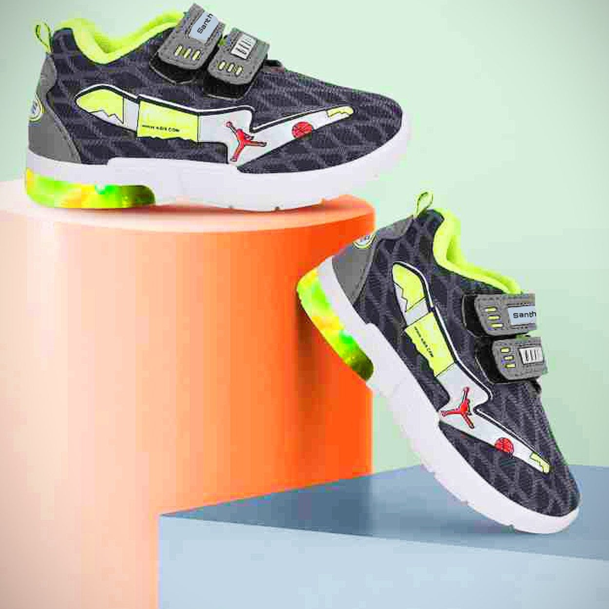 Colored Latest TARZAN LED Shoes for Boys and Girls