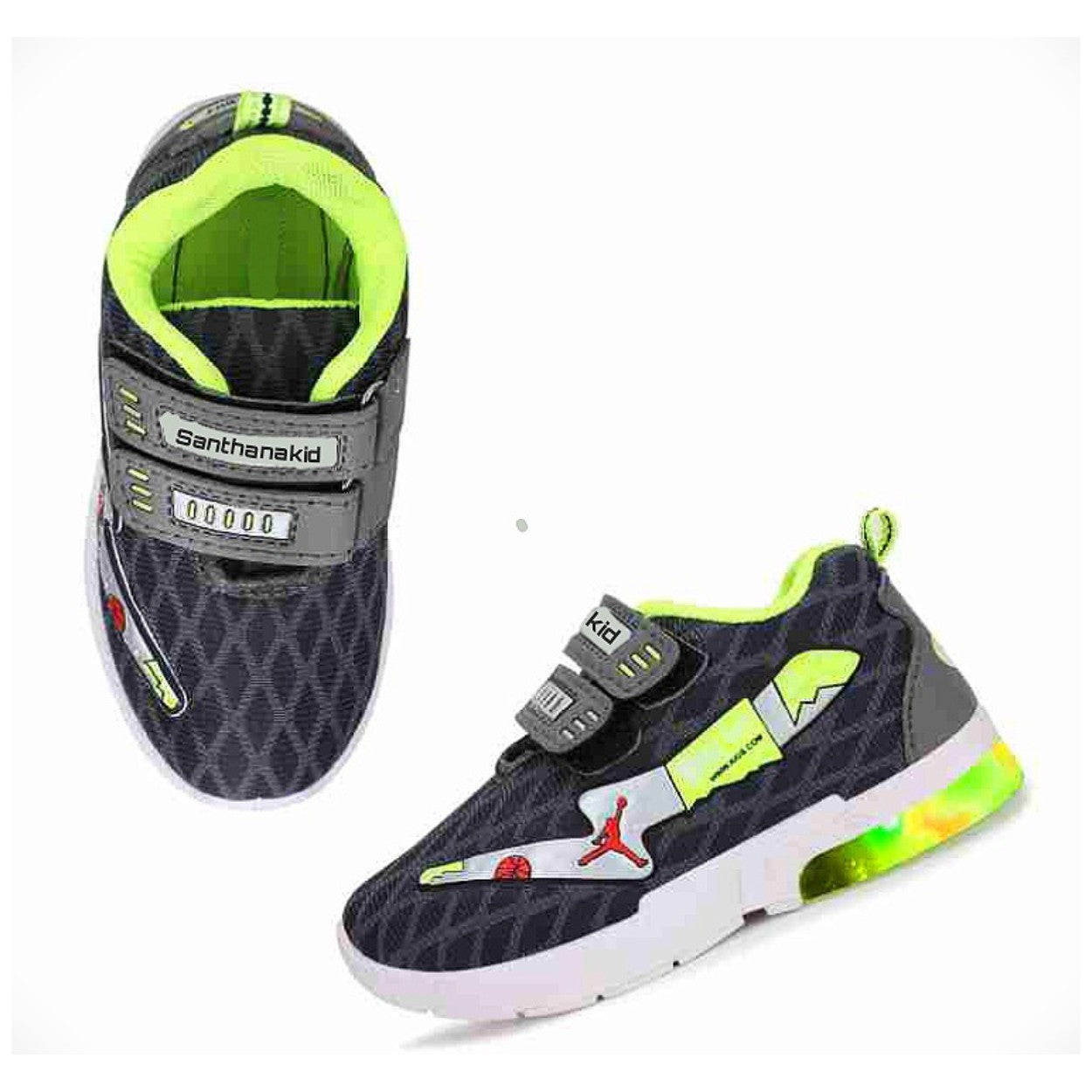 Colored Latest TARZAN LED Shoes for Boys and Girls