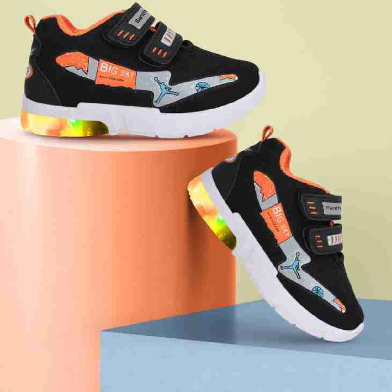 Colored Latest TARZAN LED Shoes for Boys and Girls