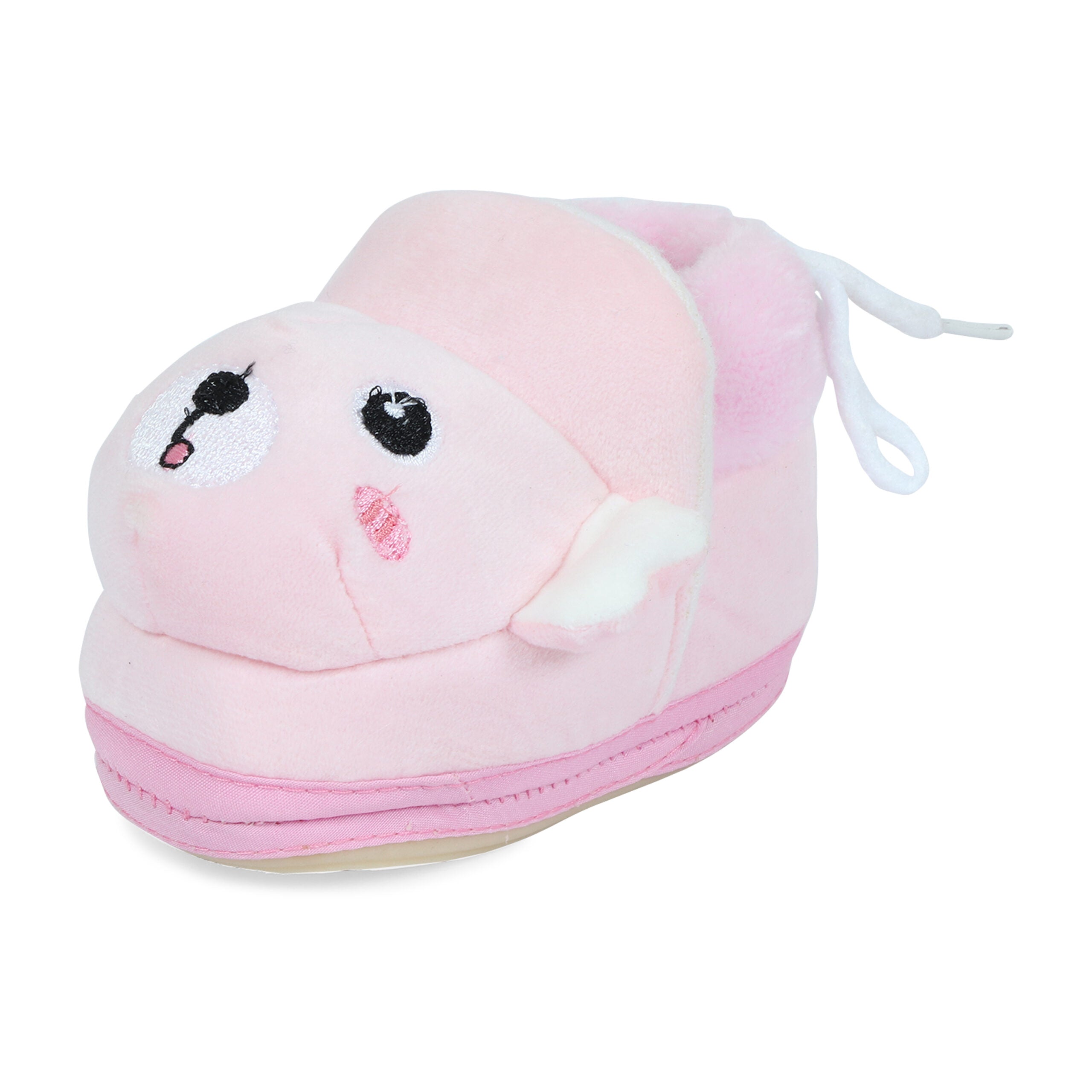 Pink Booties Cum Socks For Unisex Babies