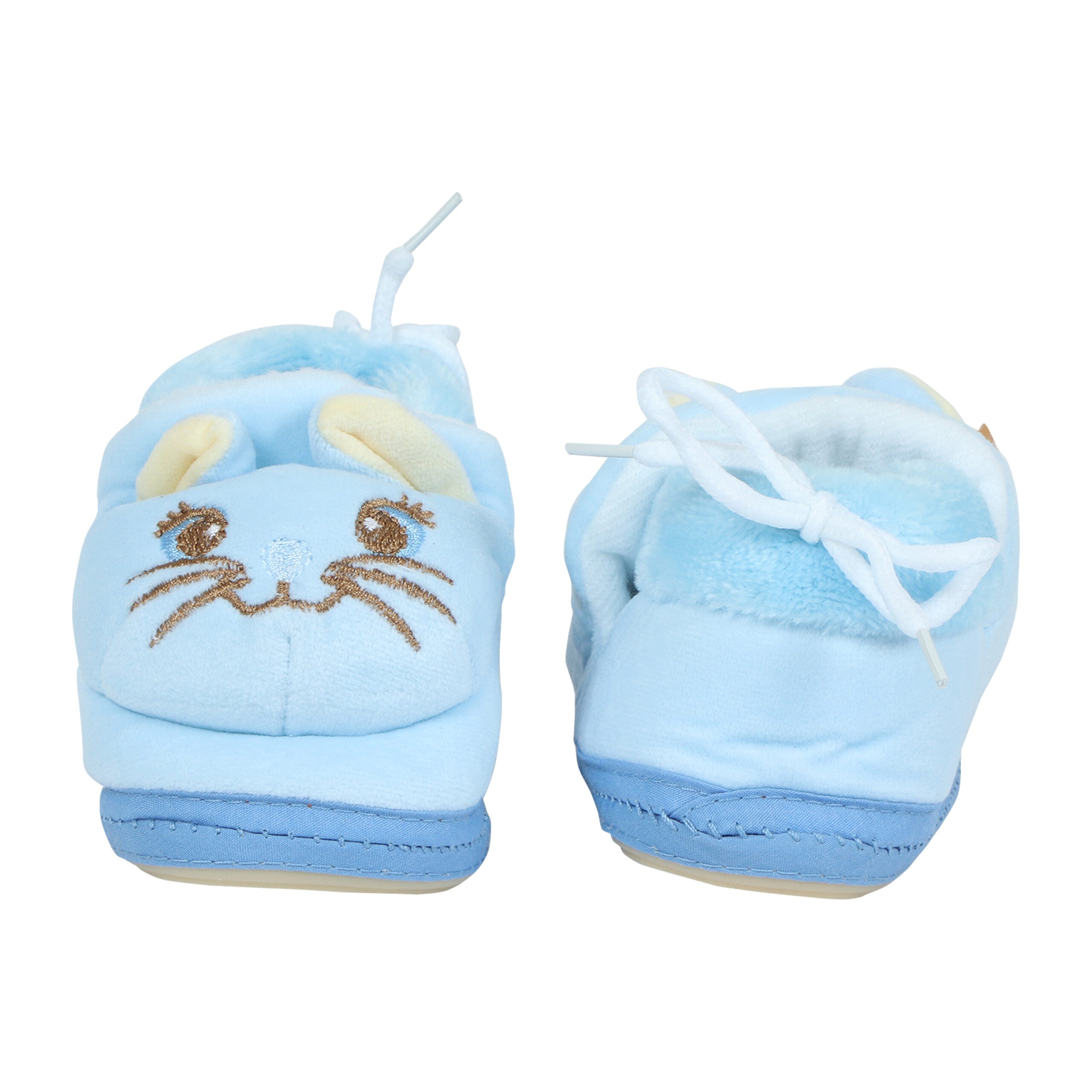 Cat Booties Cum Socks For Unisex Babies