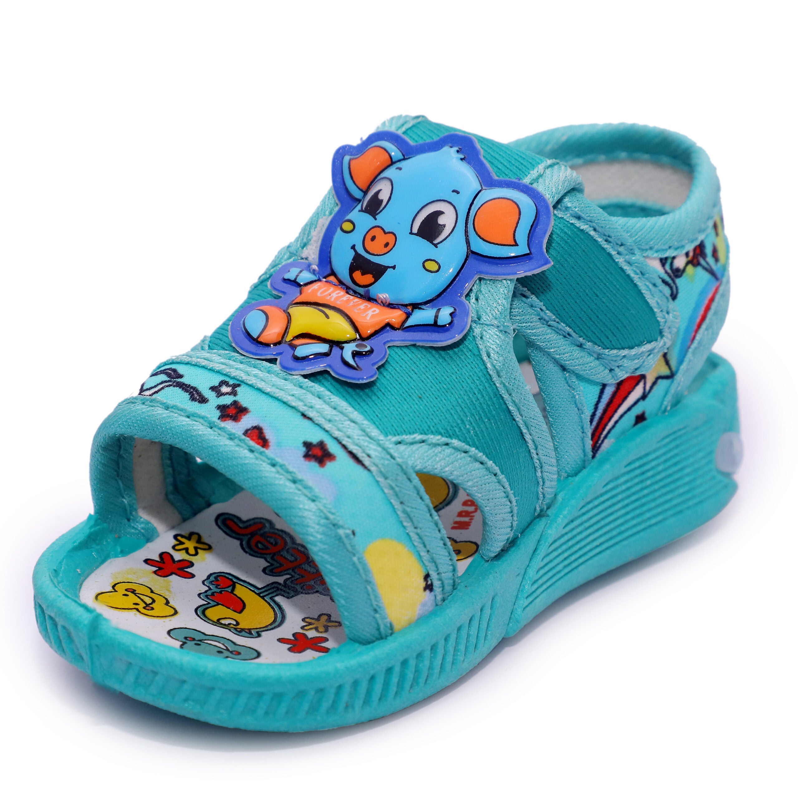 Hooh toddler musical chu chu sound Opened Toe Unisex-Child Appu Sandals