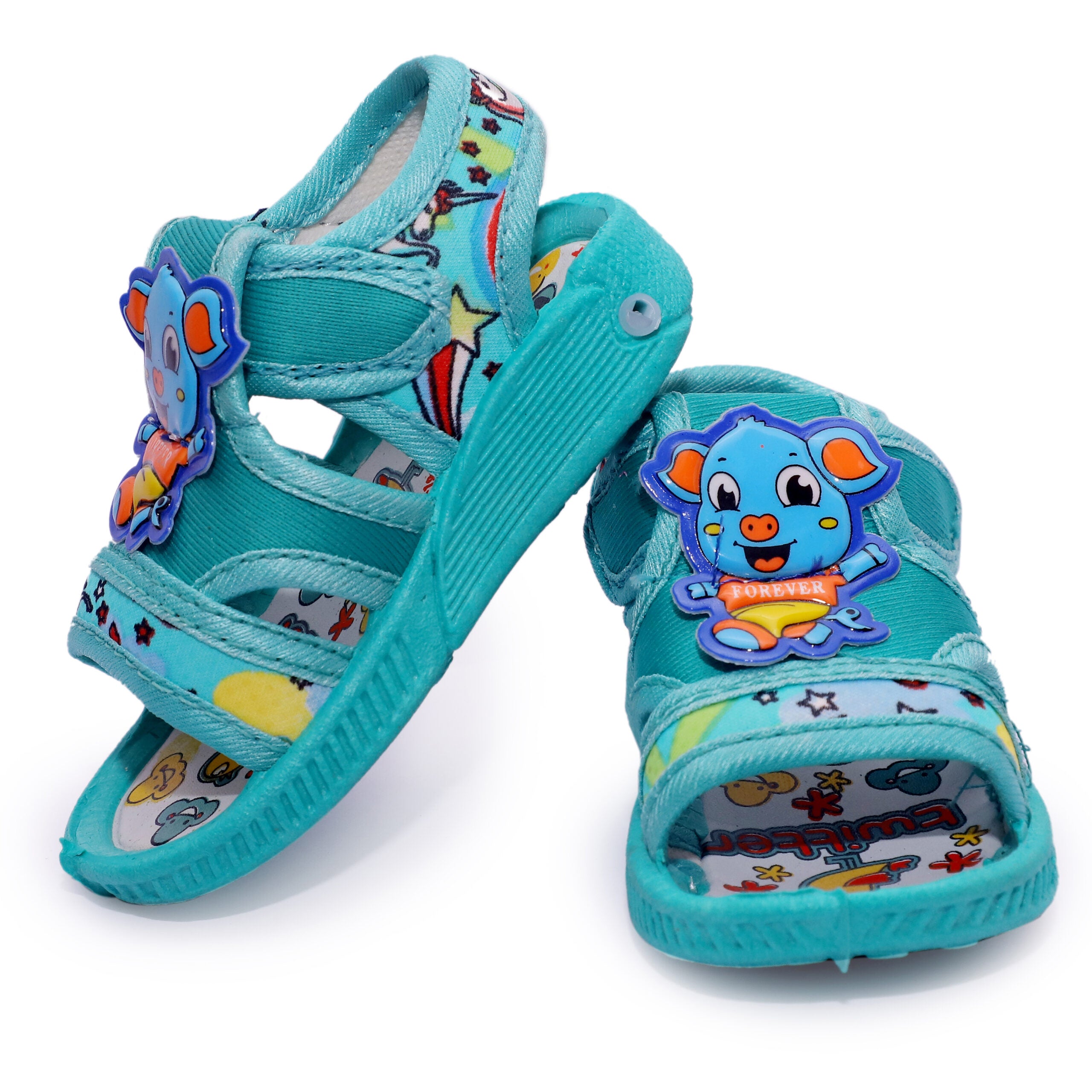 Hooh toddler musical chu chu sound Opened Toe Unisex-Child Appu Sandals