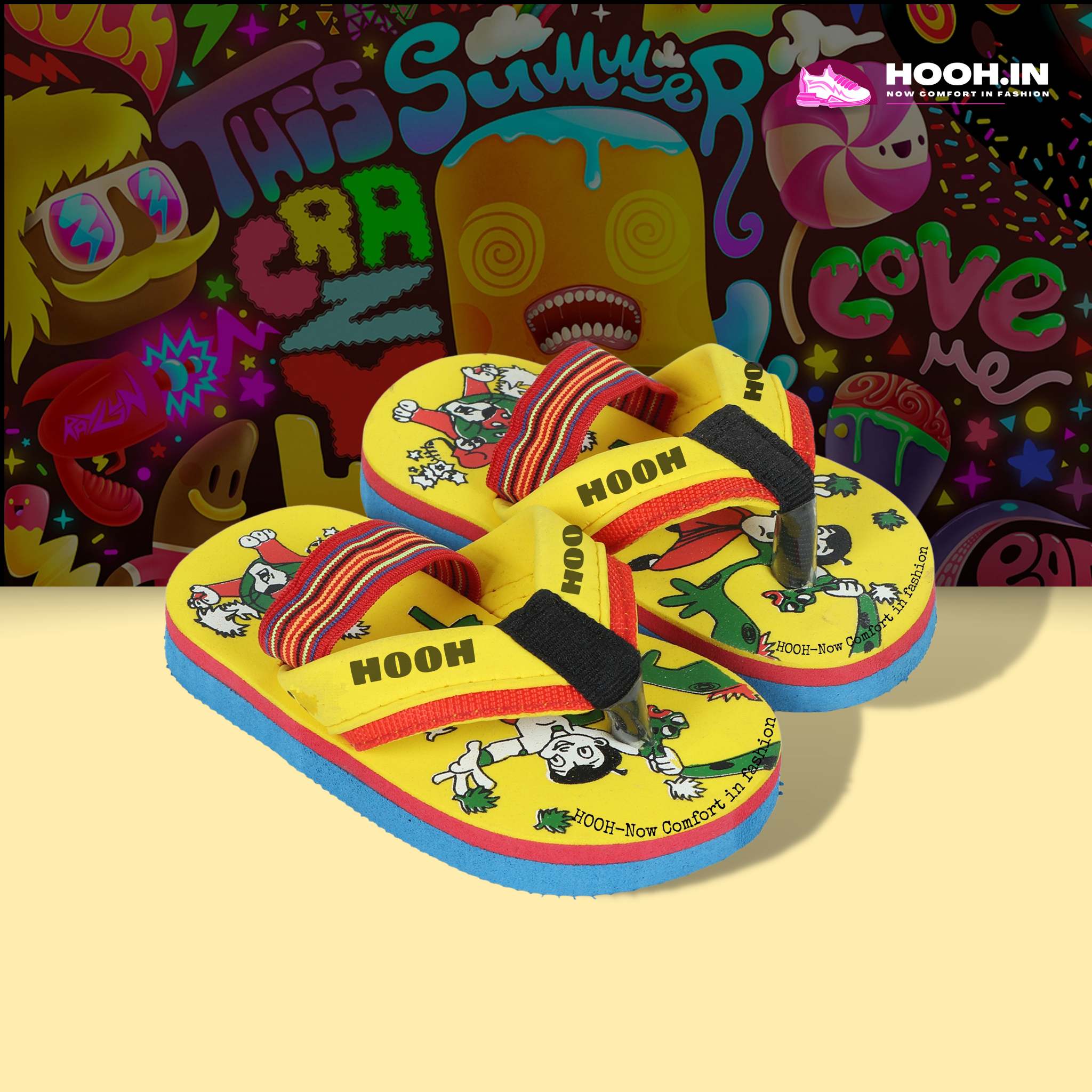 Boomers Flip Flop for Unisex